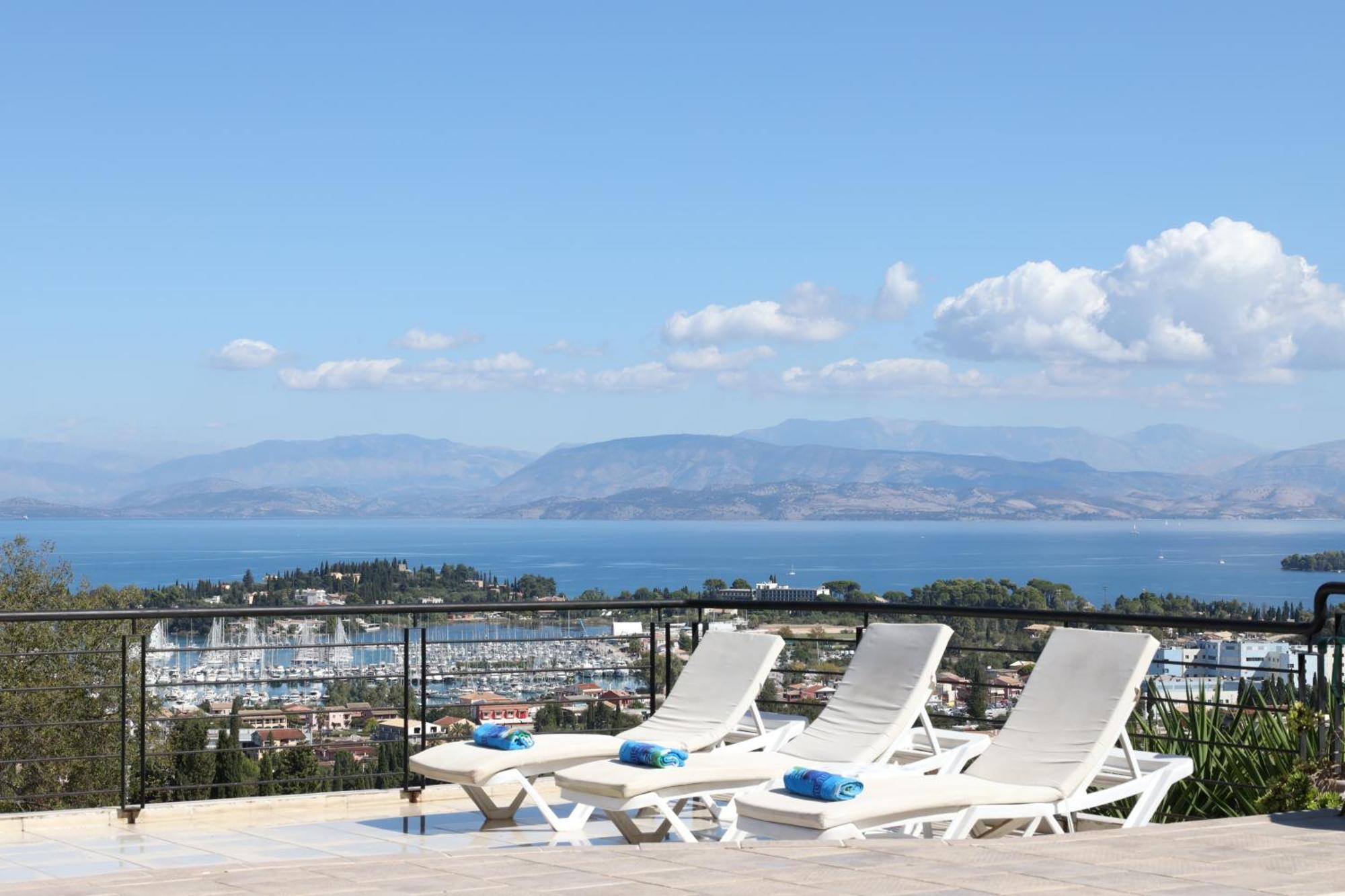 Casa T With Amazing Views In Corfu Villa คอนโตกาลิ ภายนอก รูปภาพ