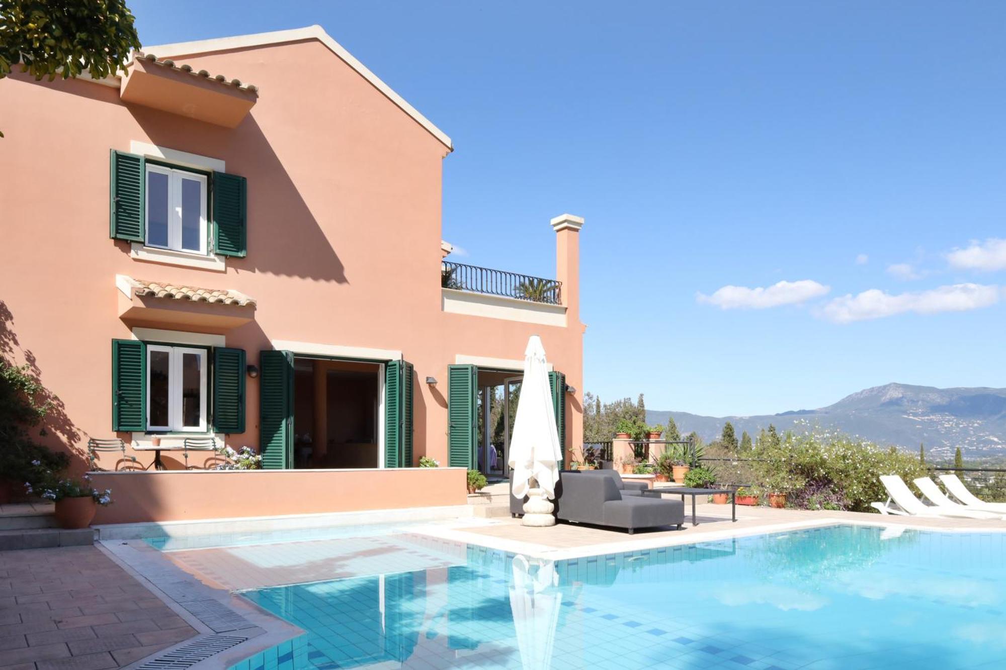 Casa T With Amazing Views In Corfu Villa คอนโตกาลิ ภายนอก รูปภาพ