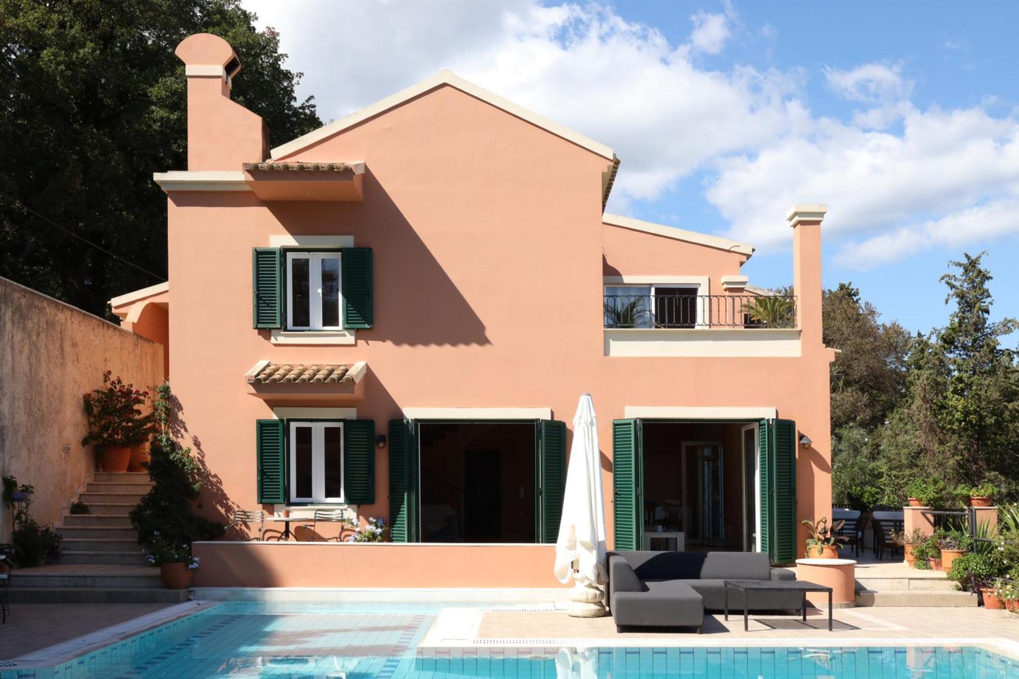 Casa T With Amazing Views In Corfu Villa คอนโตกาลิ ภายนอก รูปภาพ
