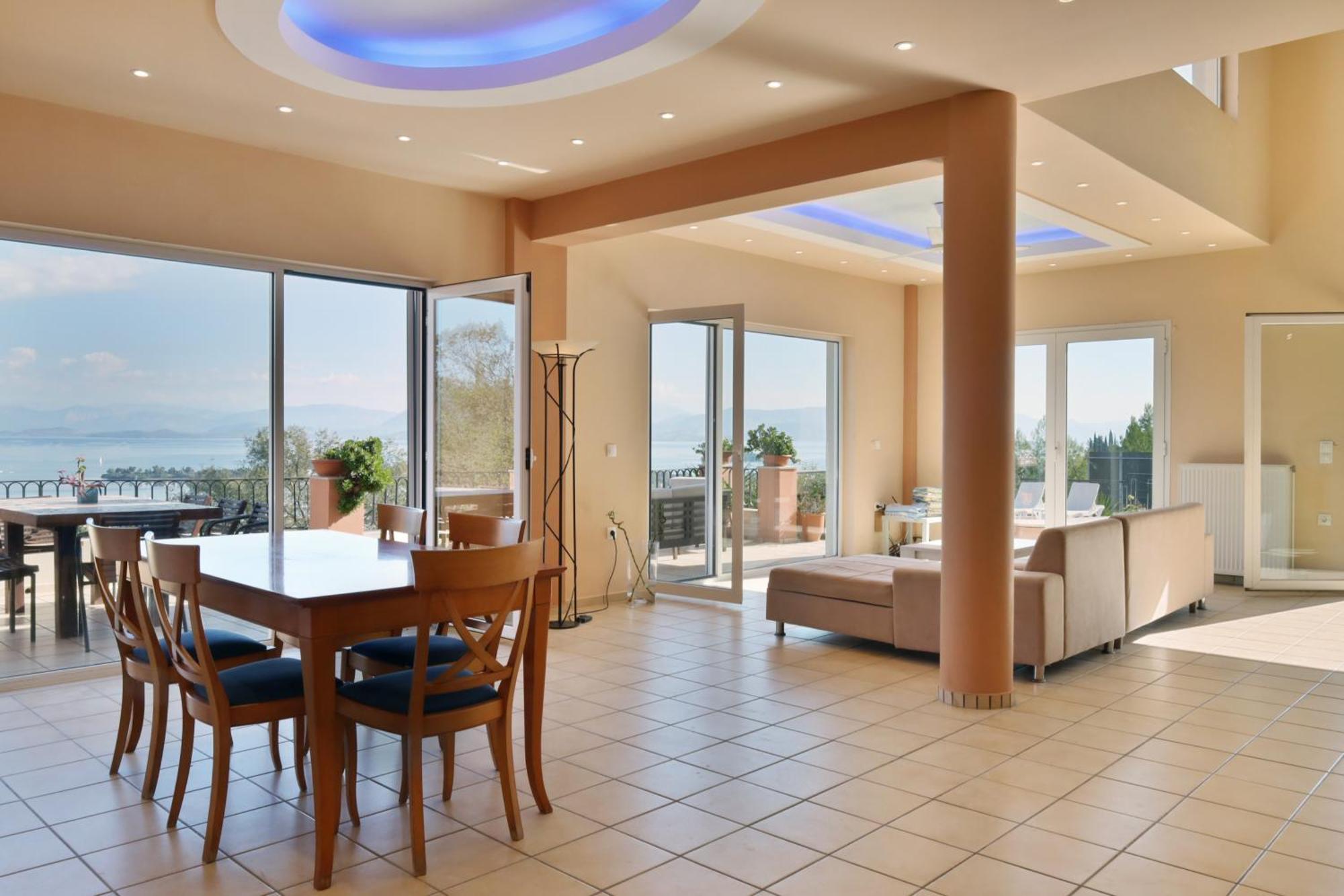 Casa T With Amazing Views In Corfu Villa คอนโตกาลิ ภายนอก รูปภาพ