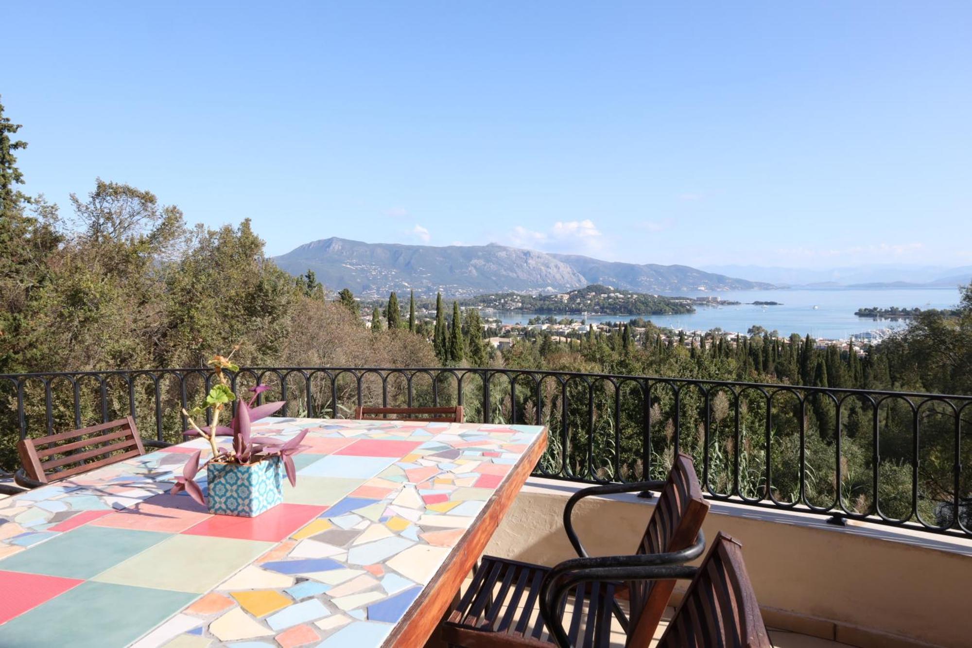 Casa T With Amazing Views In Corfu Villa คอนโตกาลิ ภายนอก รูปภาพ