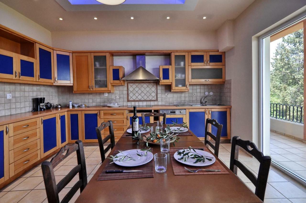 Casa T With Amazing Views In Corfu Villa คอนโตกาลิ ภายนอก รูปภาพ